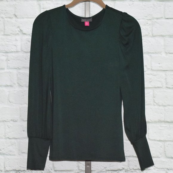 Vince Camuto Bubble Sleeve Top - Picture 2 of 5